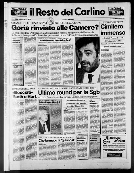 Il Resto del Carlino : giornale dell'Emilia